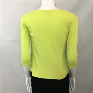 Anne Klein Sport Tops Host Pick Anne Klein Sport Chartreuse
